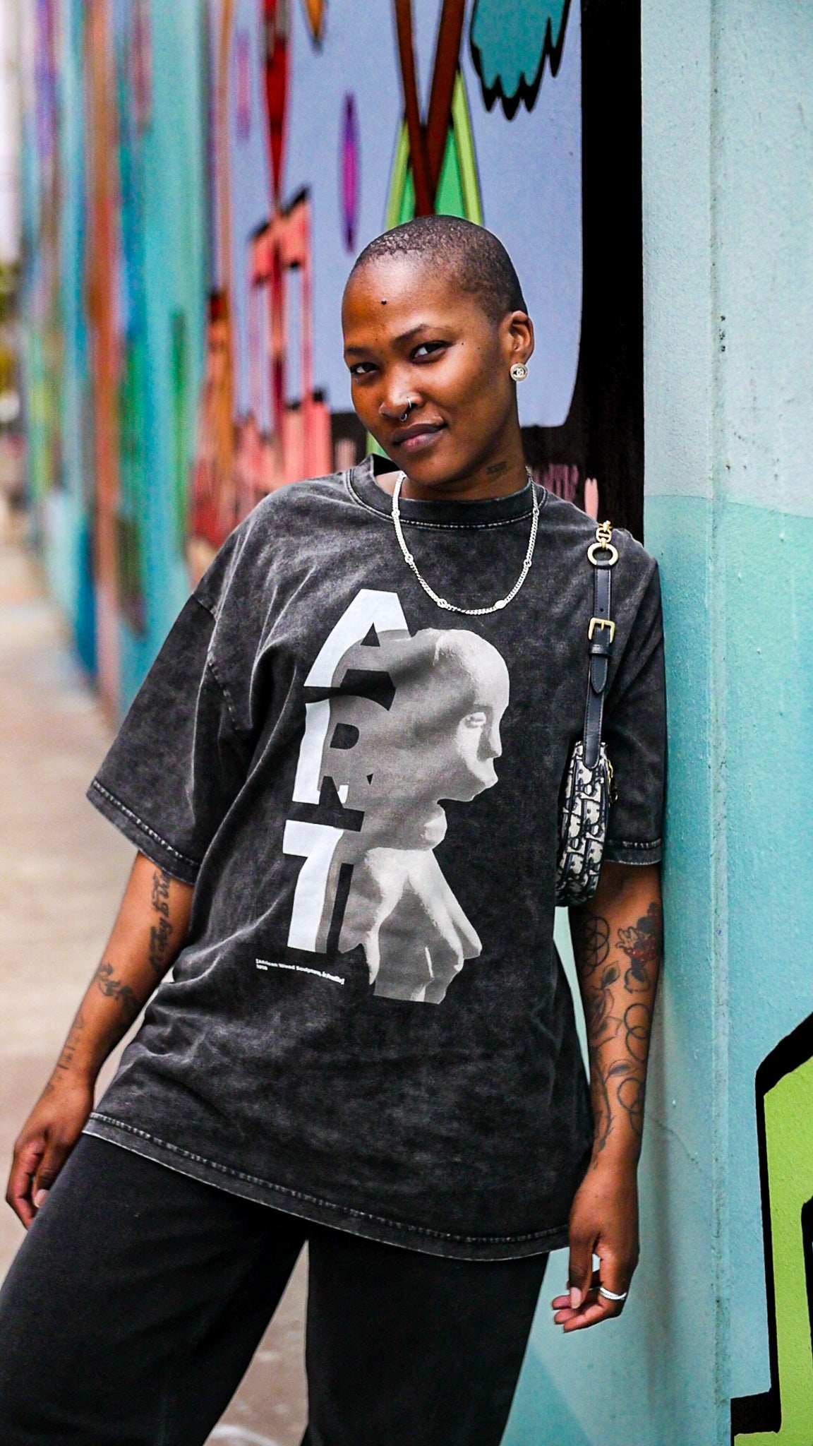 ART Acid Wash Oversize T-Shirt