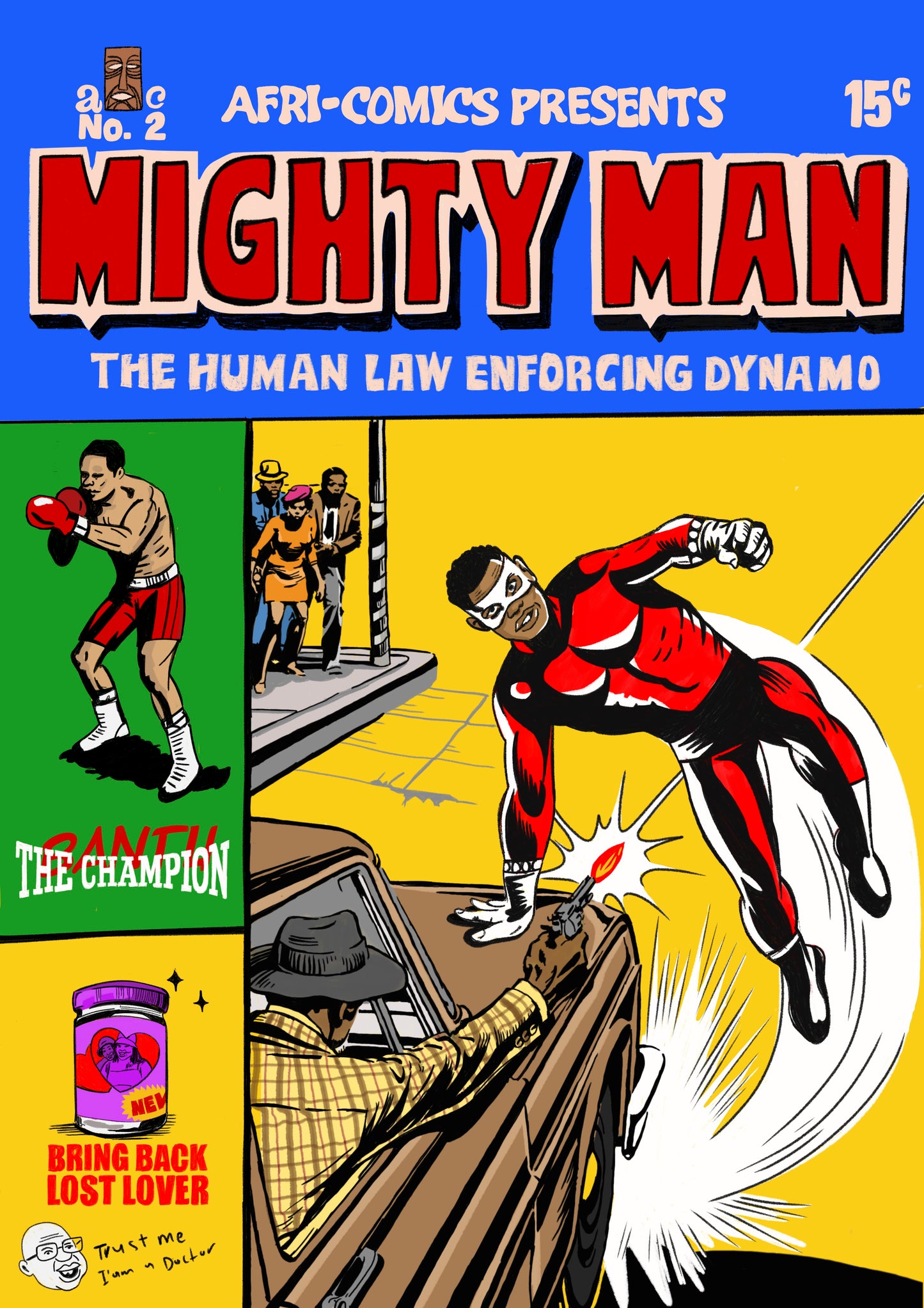 Mighty Men “ reimaganied” by Icephe Studio