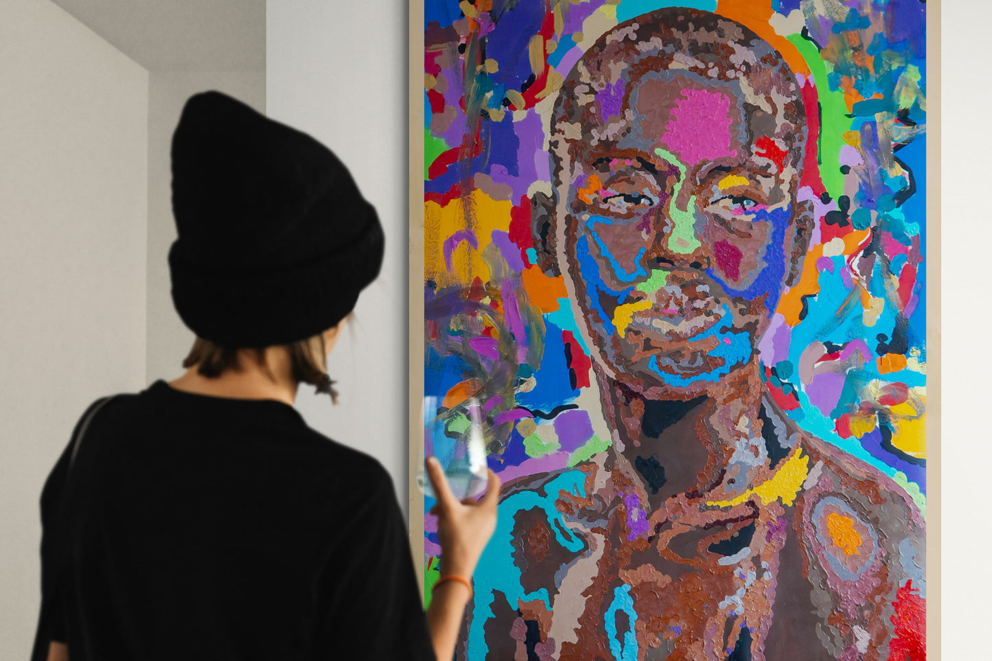 Mosadi wa Lefatlha (Bald Woman)